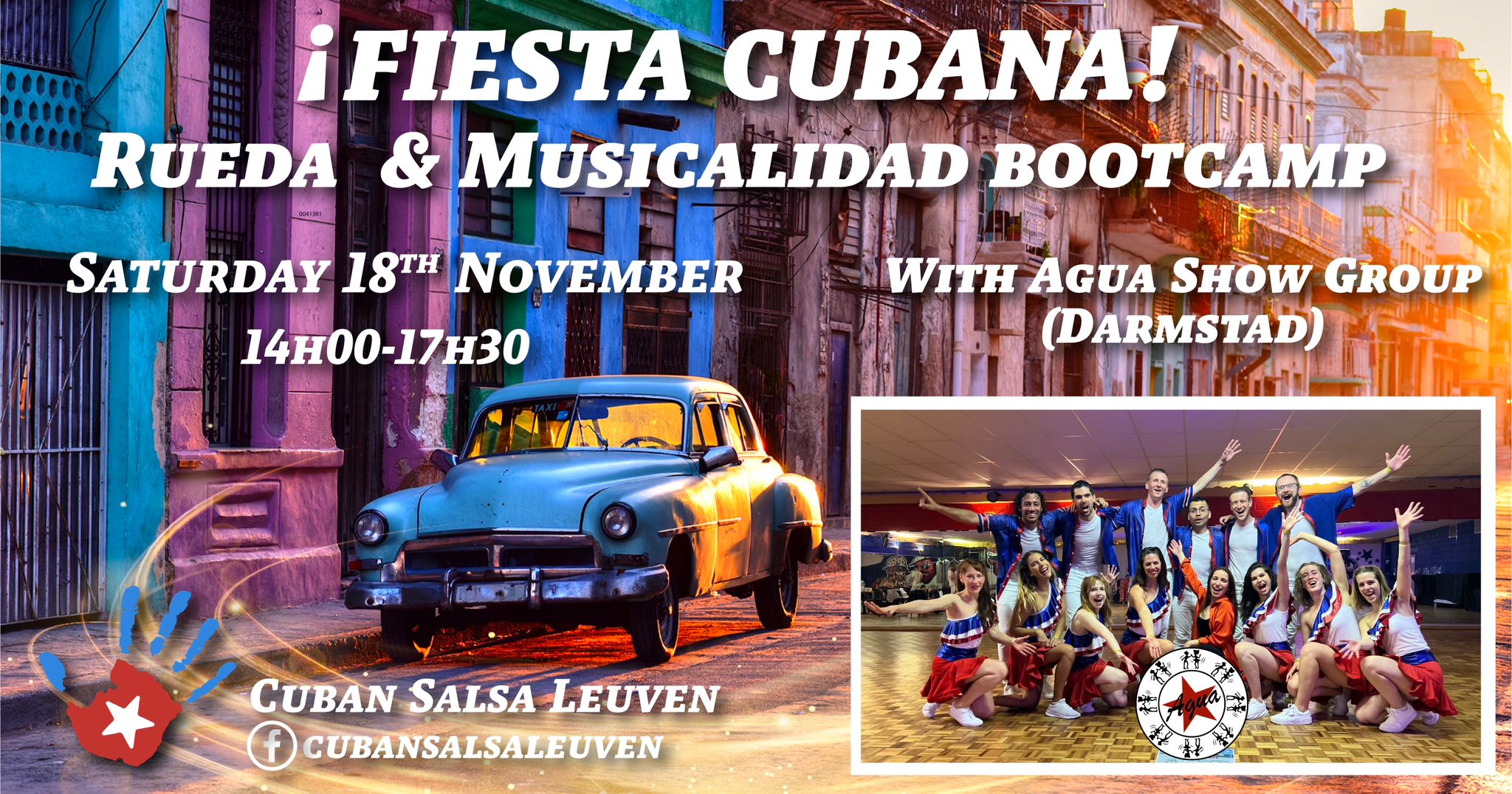 Rueda & Musicalidad Bootcamp with AGUA Salsa Germany!