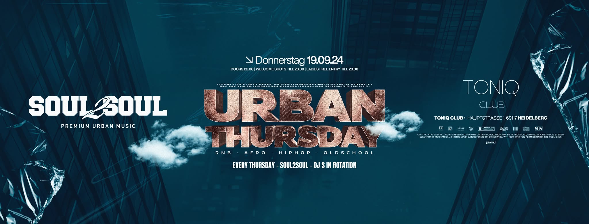Soul2Soul - Urban Thursday - Toniq Heidelberg
