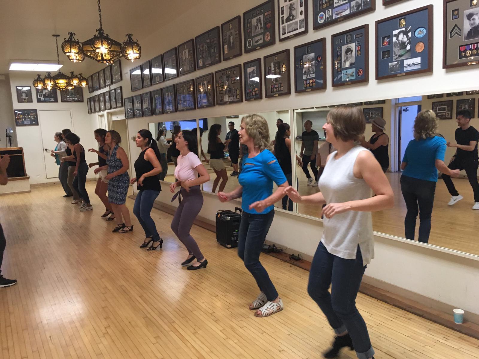 Tuesdays Advance ,Beginner classes and Social