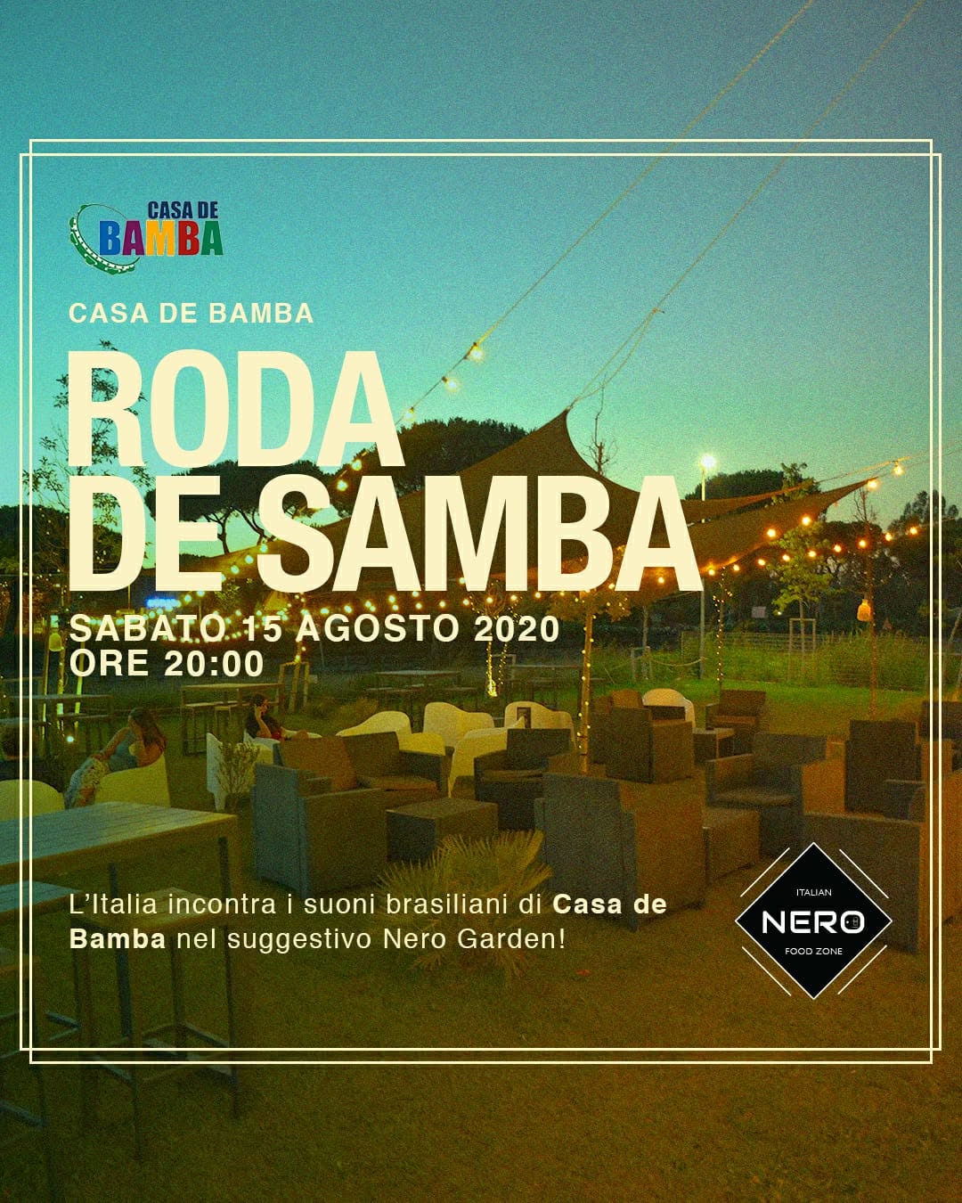 Casa de Bamba Nero Lab