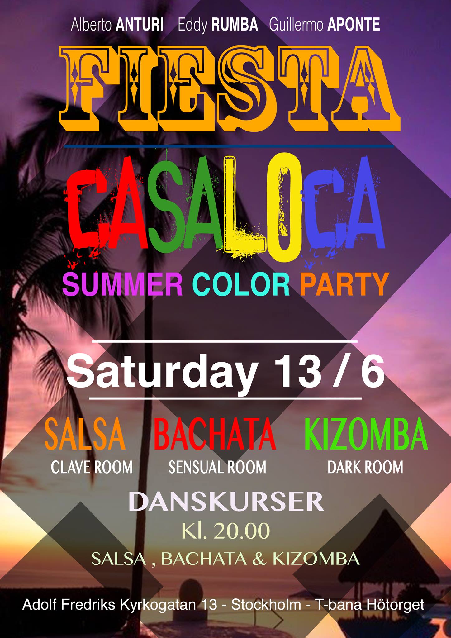 FIESTA CASALOCA SUMMER COLOR PARTY!