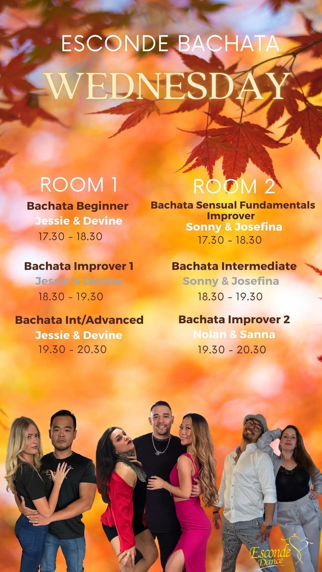 Esconde Bachata Wednesday's - Drop-in Classes and Social Dance