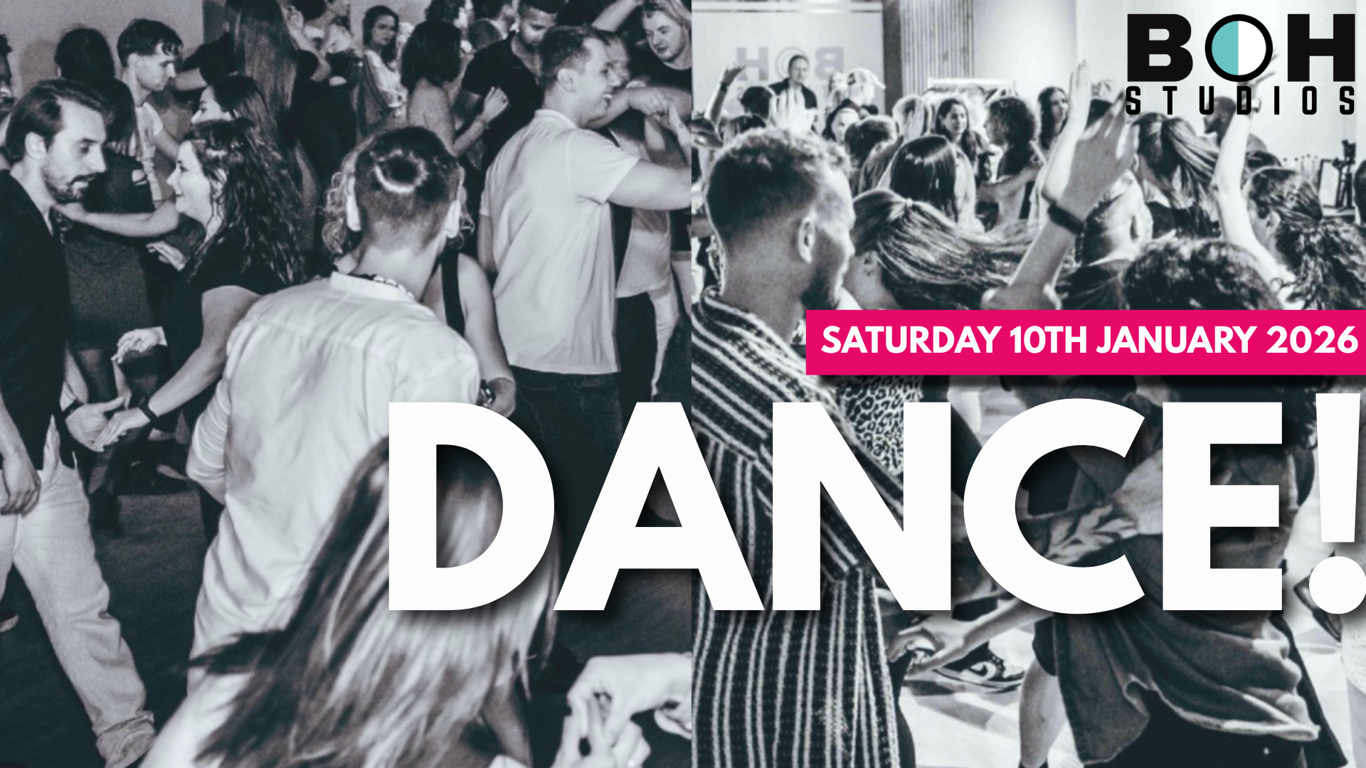Latin Party! First Event in 2026 With Alex (BOH Studios) Salsa Explosion team & DJs Junior&Davide