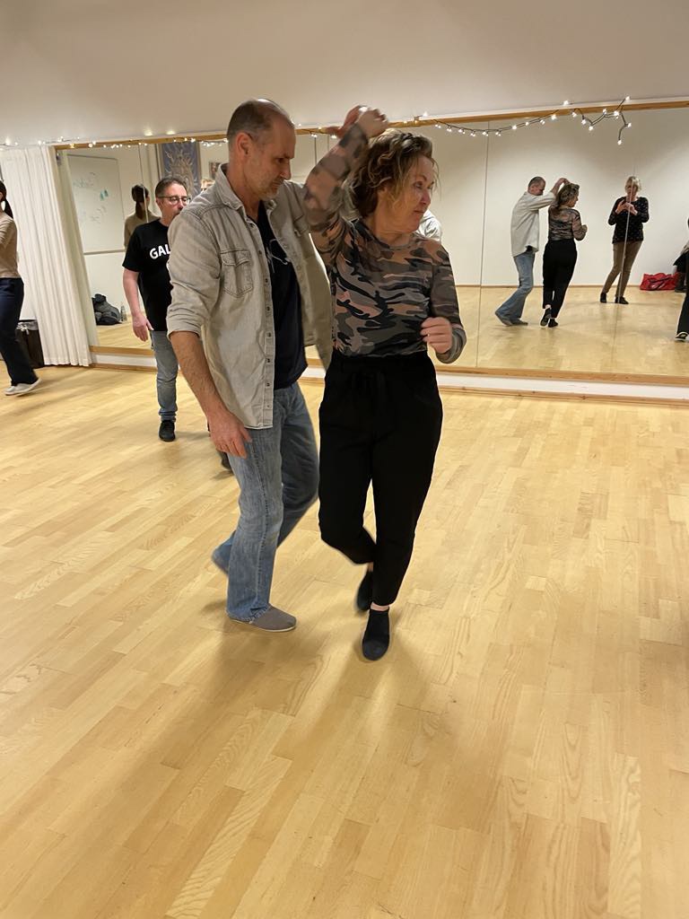 West Coast Swing 1 - Hold start Basic Begynder