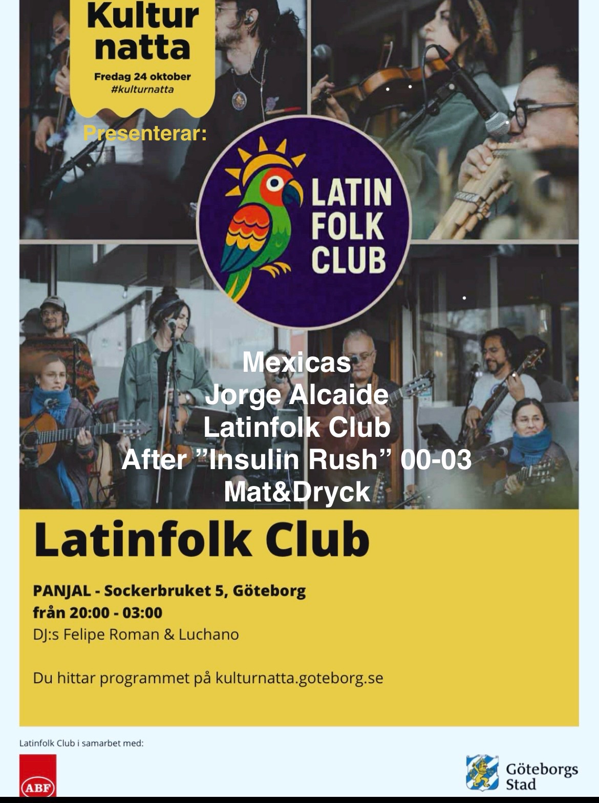 Kulturnatta, Latinos latinos