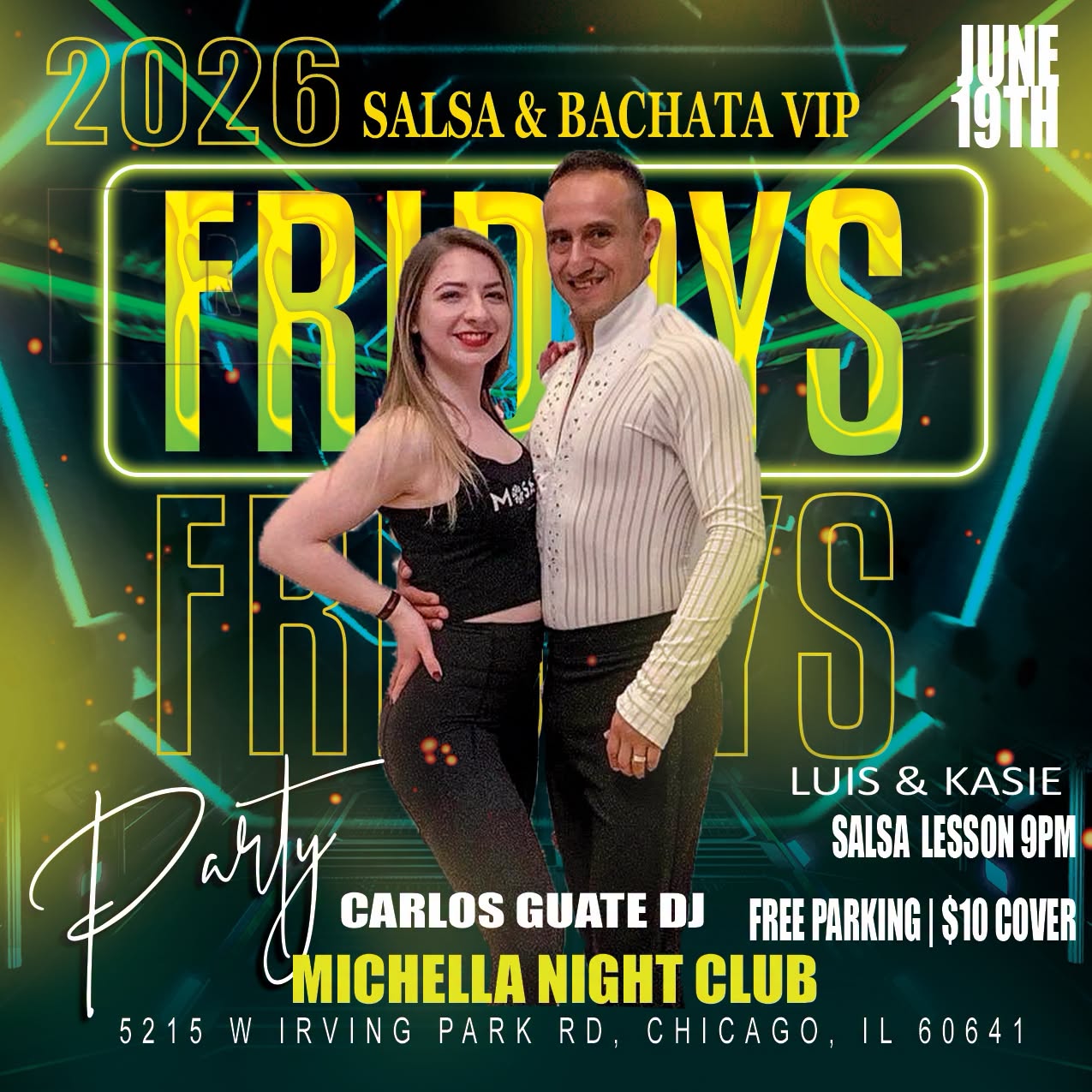 Michella Chicago - Salsa & Bachata VIP Fridays