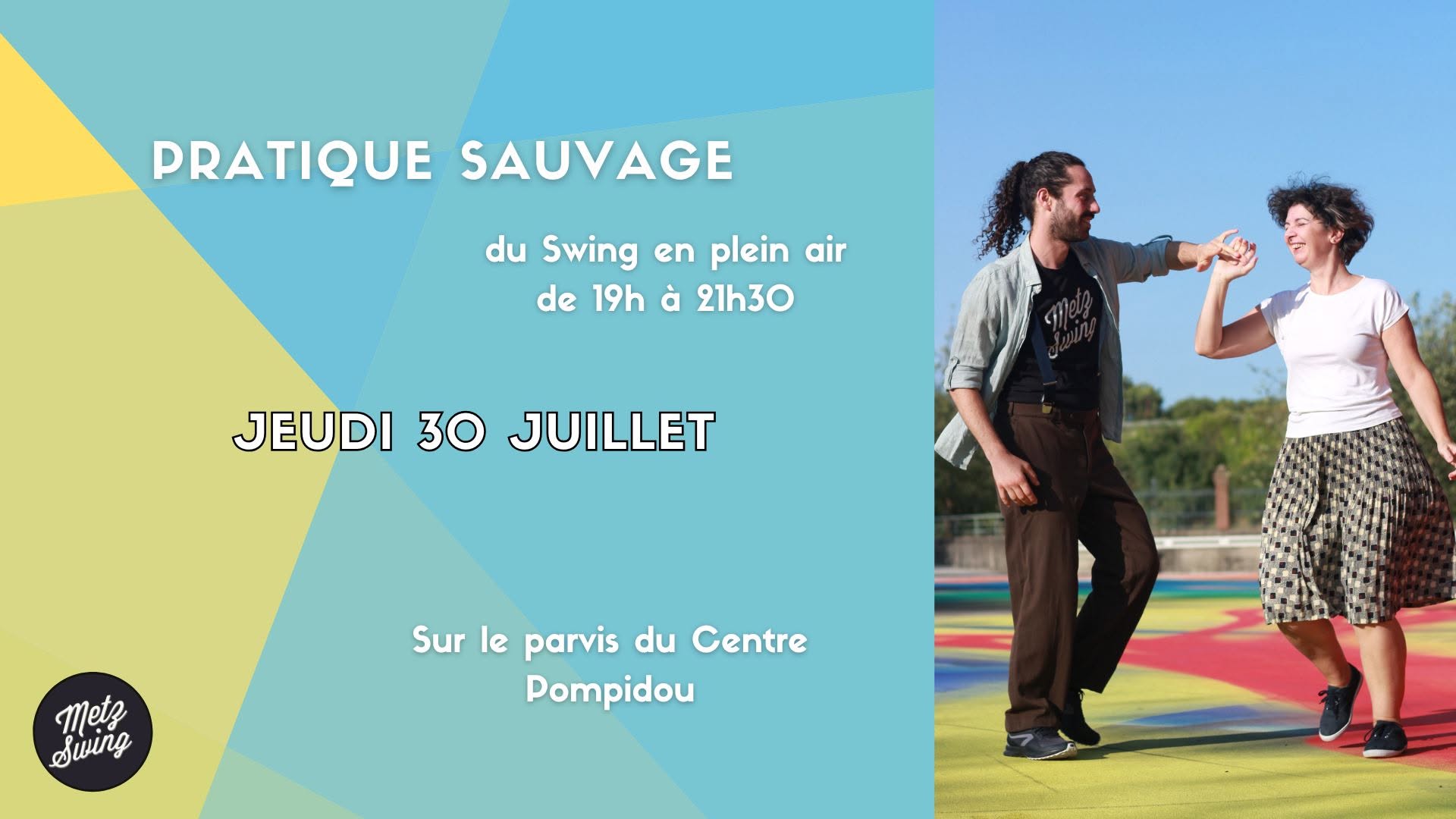 Pratique sauvage - Swing en plein air