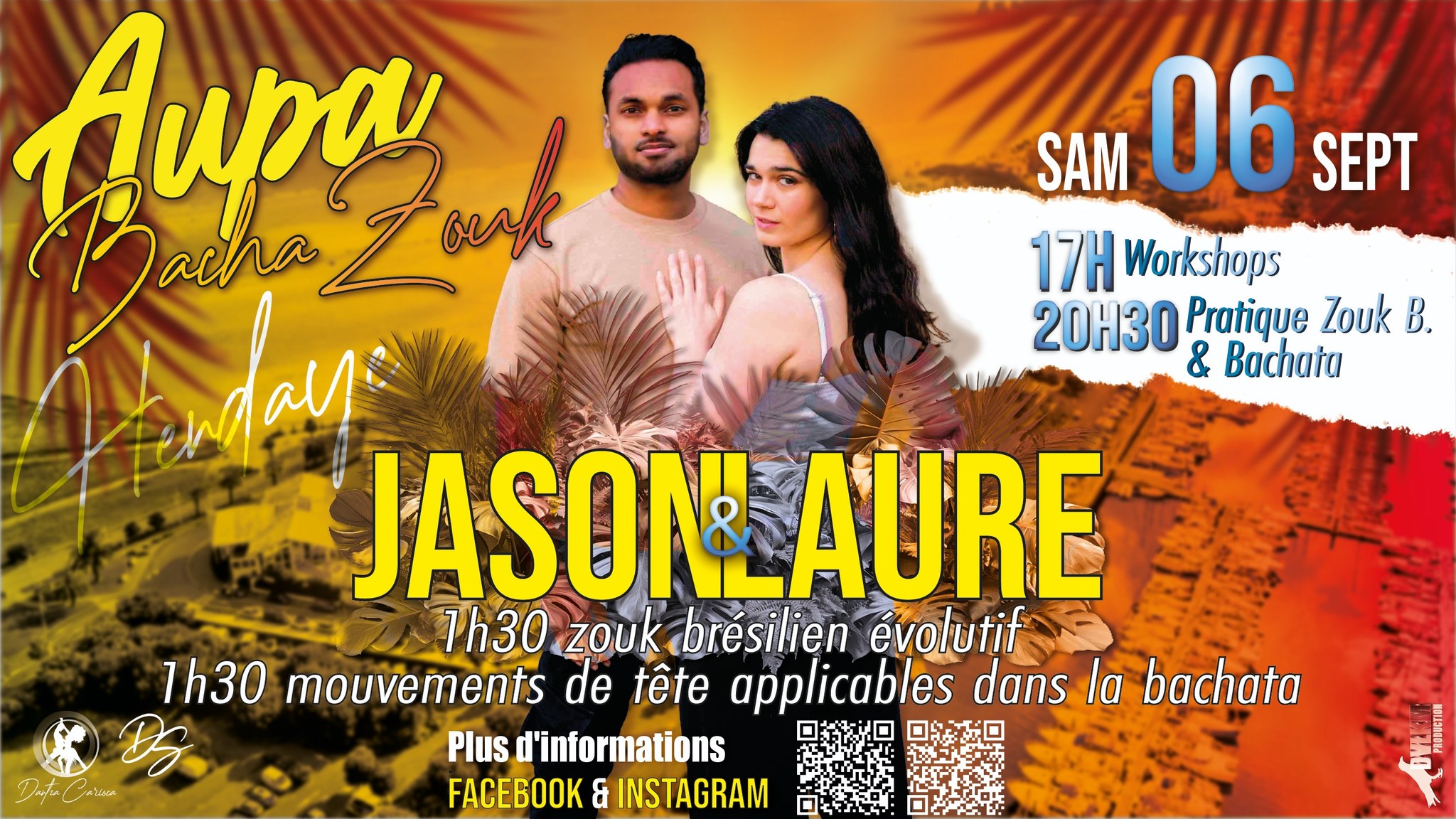 AUPA BACHA ZOUK avec LAURE et JASON