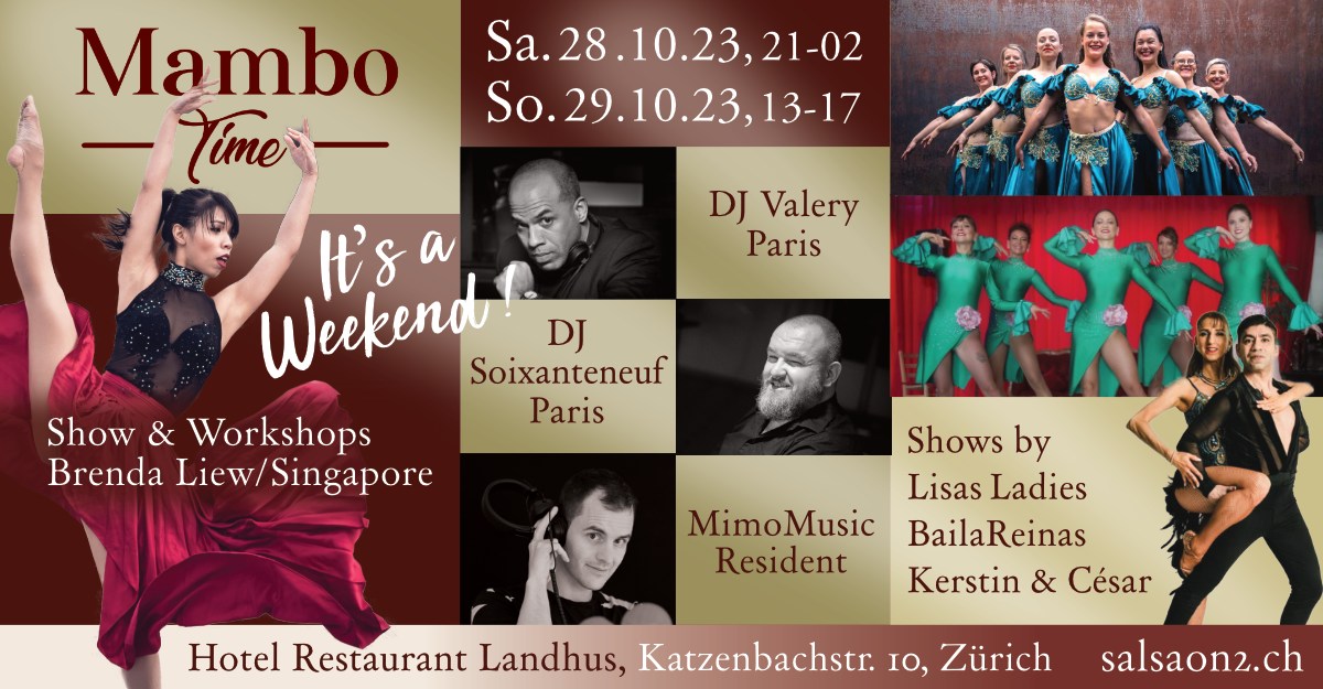 Mambo Time Weekend in October