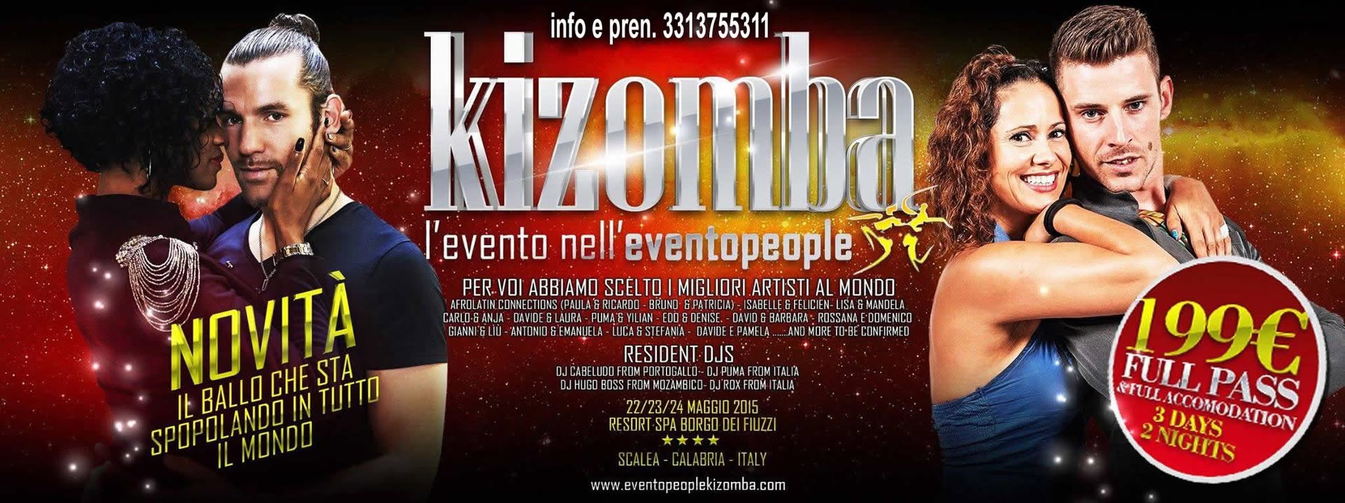 KR® *** KIZOMBA PEOPLE *** L'EVENTO NELL'EVENTO!!! info 3313755311