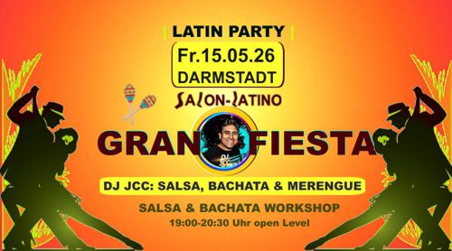 Latin Party ★ Gran fiesta Latina★ Salsa und Bachata mit JCC