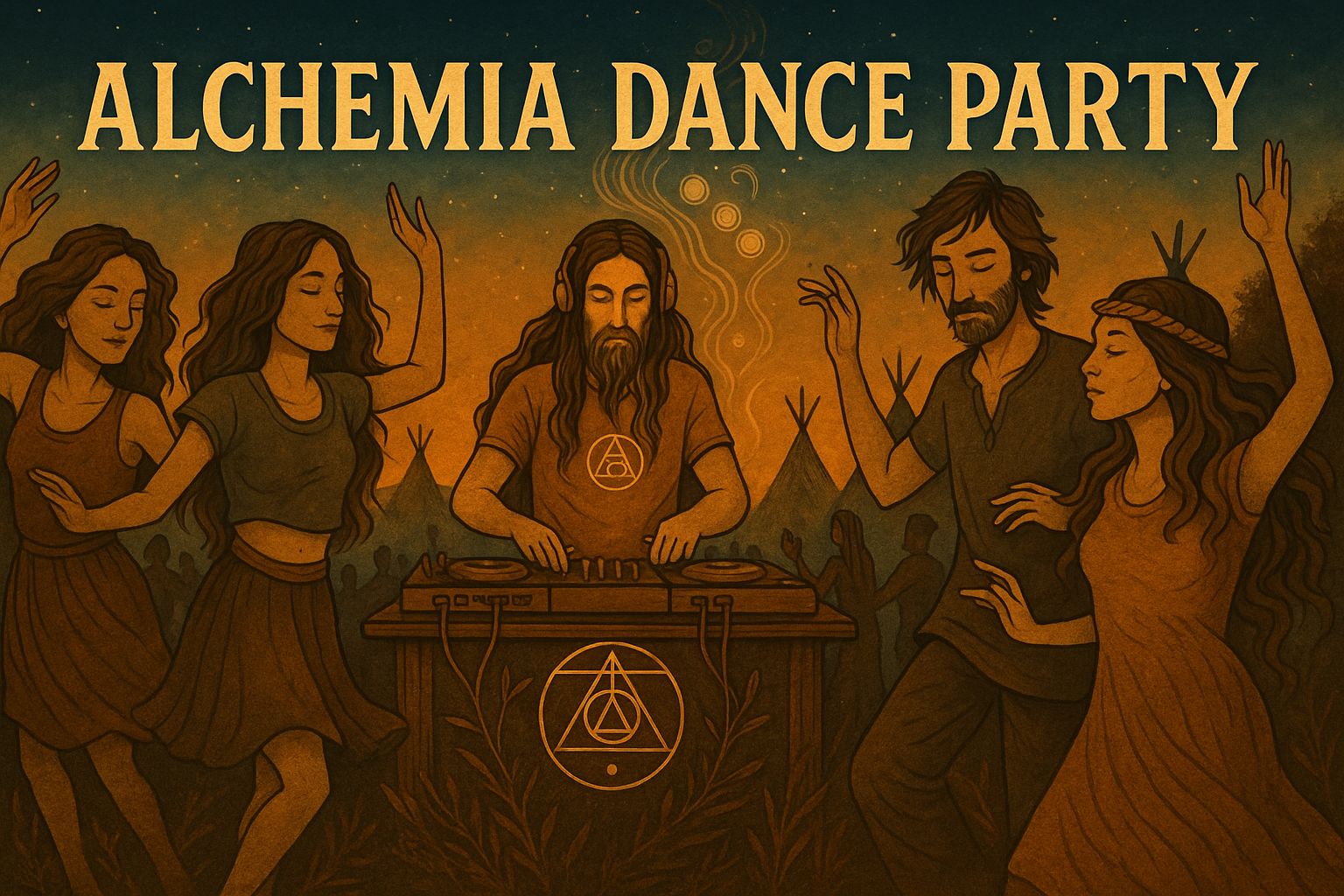 🌿 Alchemia Dance Party DJ Esteban w Vizavi 🌿