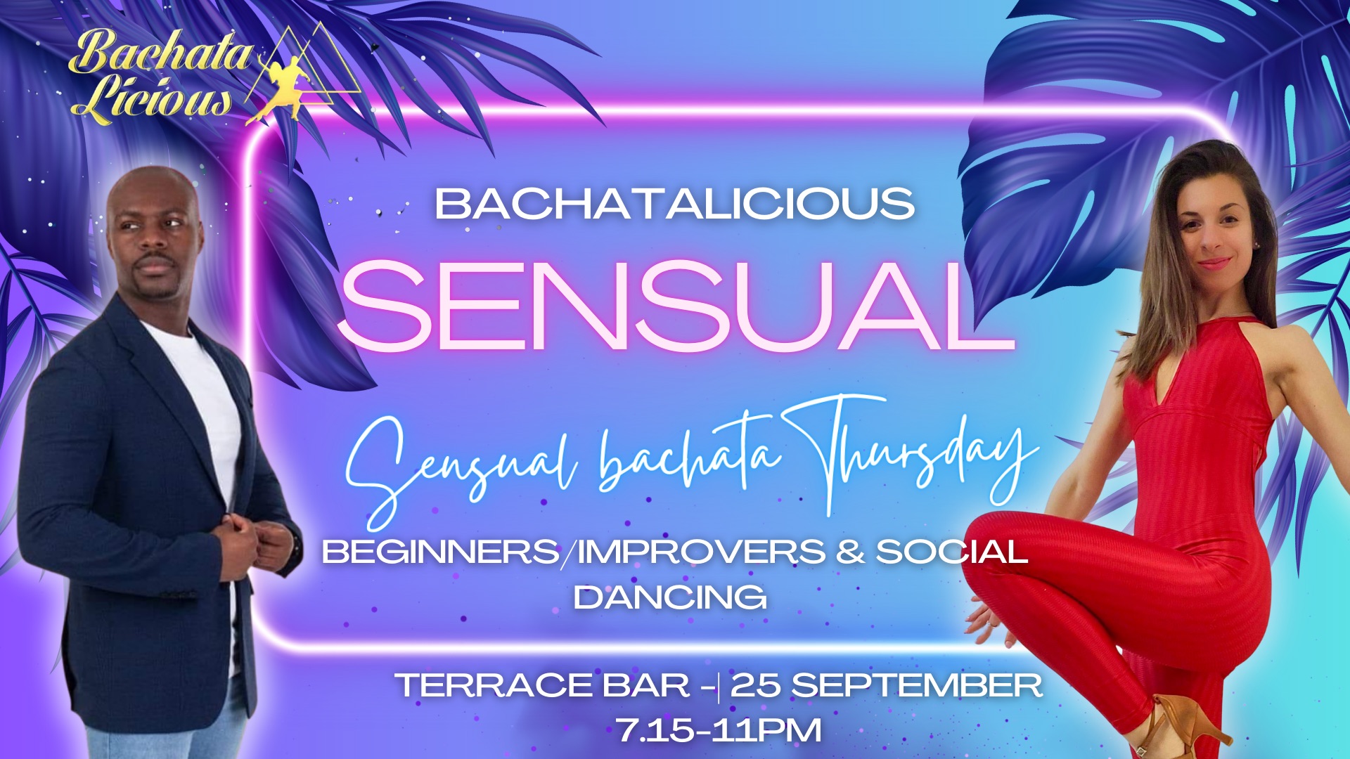 Bachata Sensual - Beginners - Improvers & Intermediate ♛ Teddy & Martinez