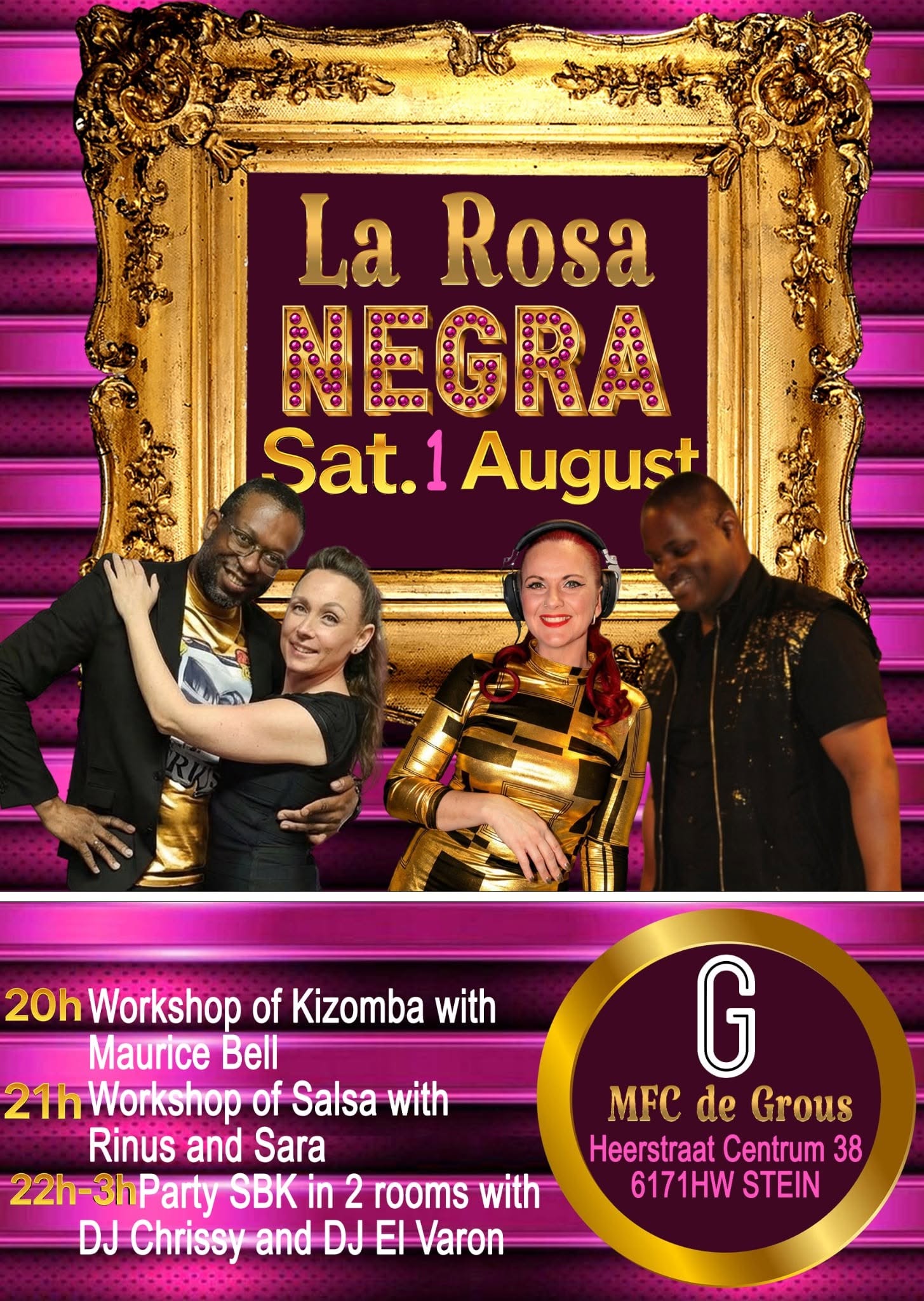 LA ROSA NEGRA #Sat. 1 August 2026 #MFC de Grous Stein