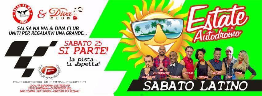 Sabato Latino *Diva & Salsa na ma * Estate all Autodromo