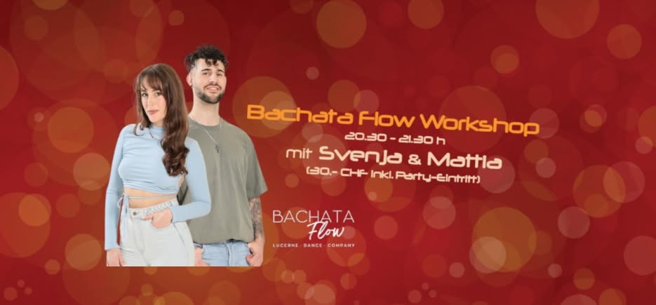 Bachata Workshop mit Svenja & Mattia (BachataFlow)