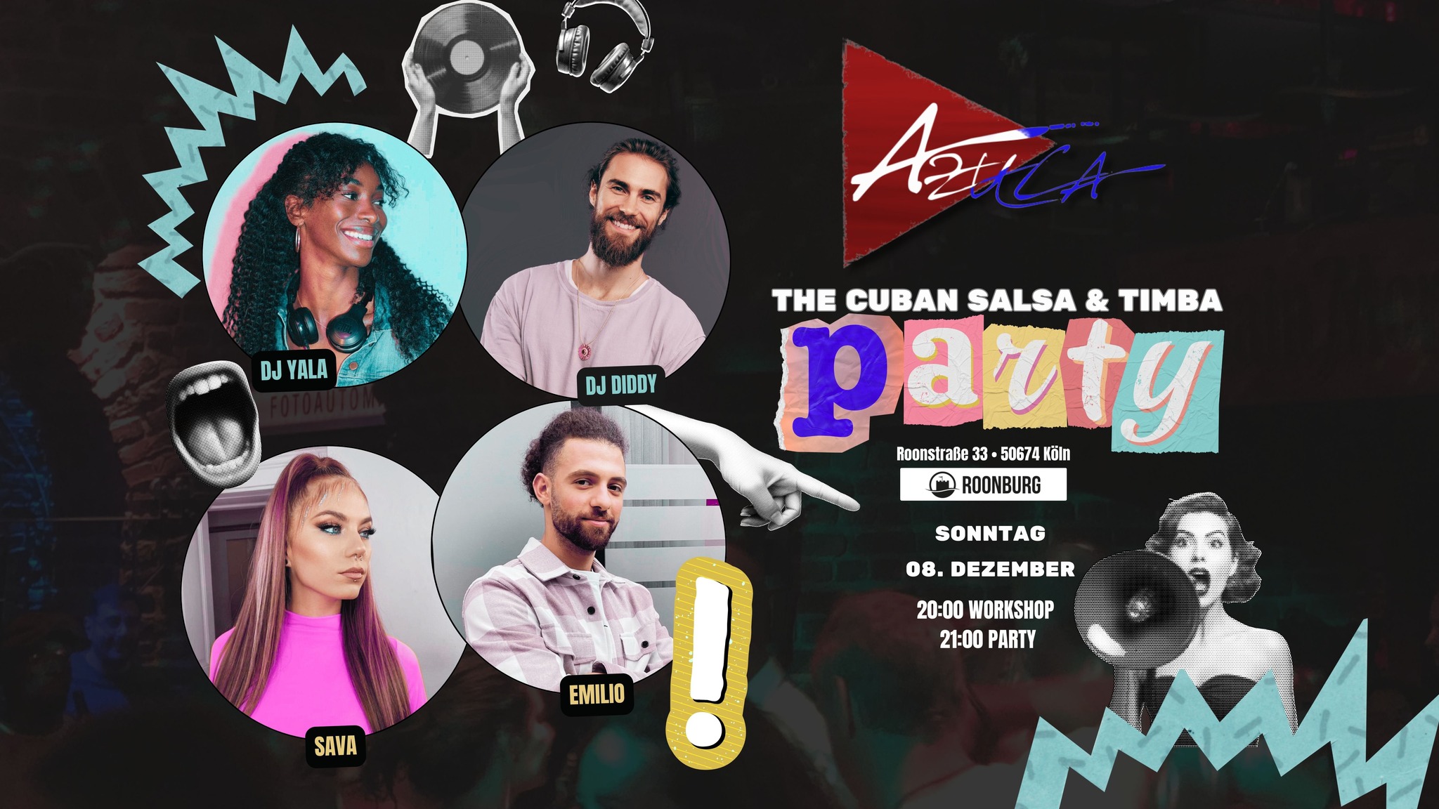 AZUCA Domingo The Cuban Salsa & Timba Party Cologne