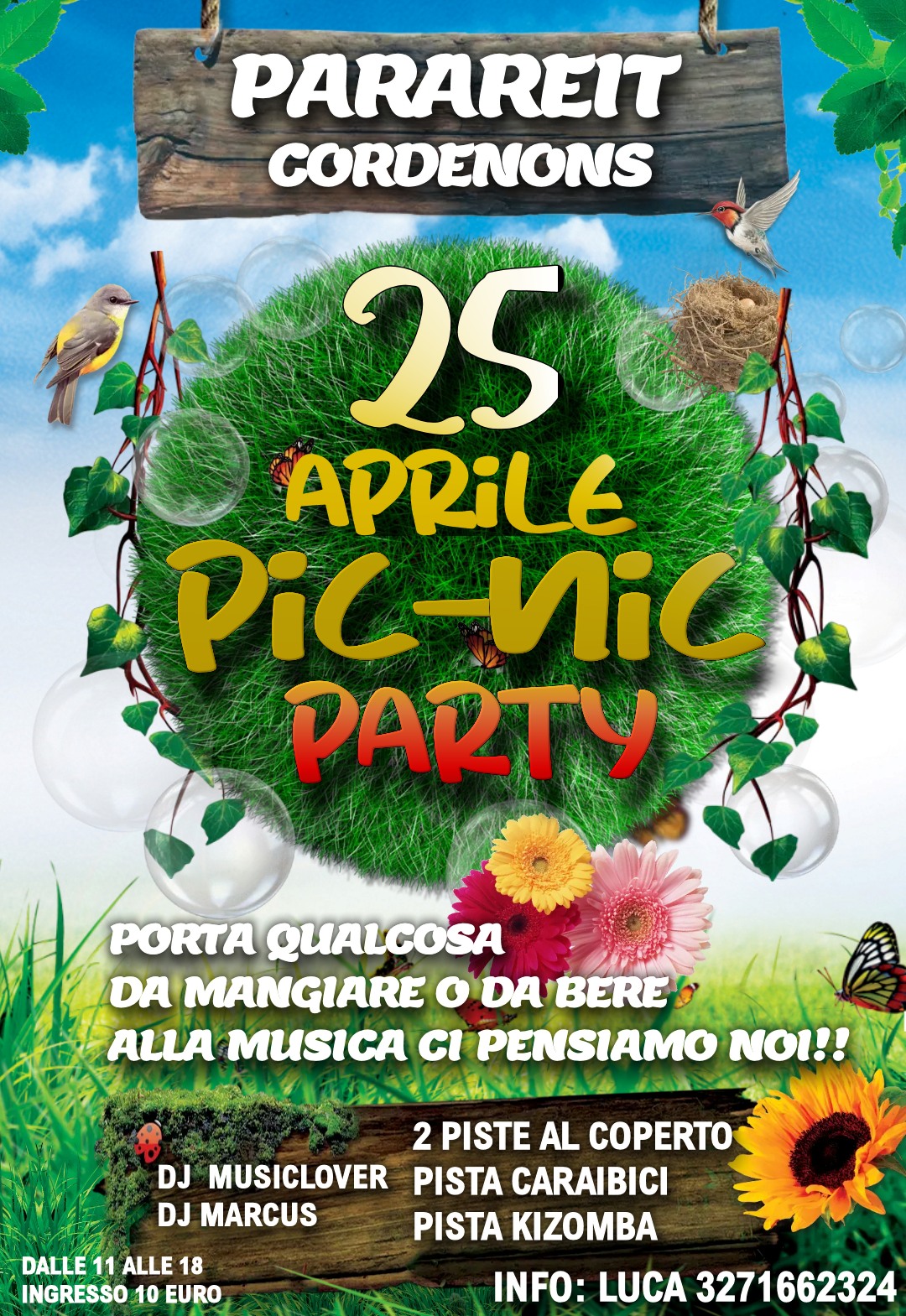 PIC - NIC PARTY 25 APRILE