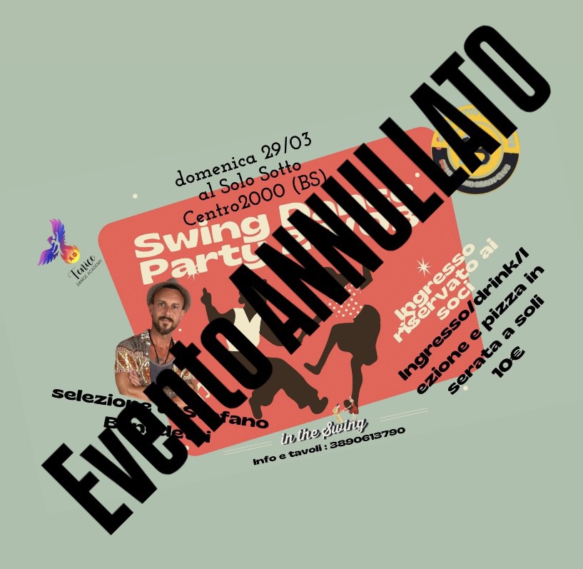 Serata danzante POSTICIPATA