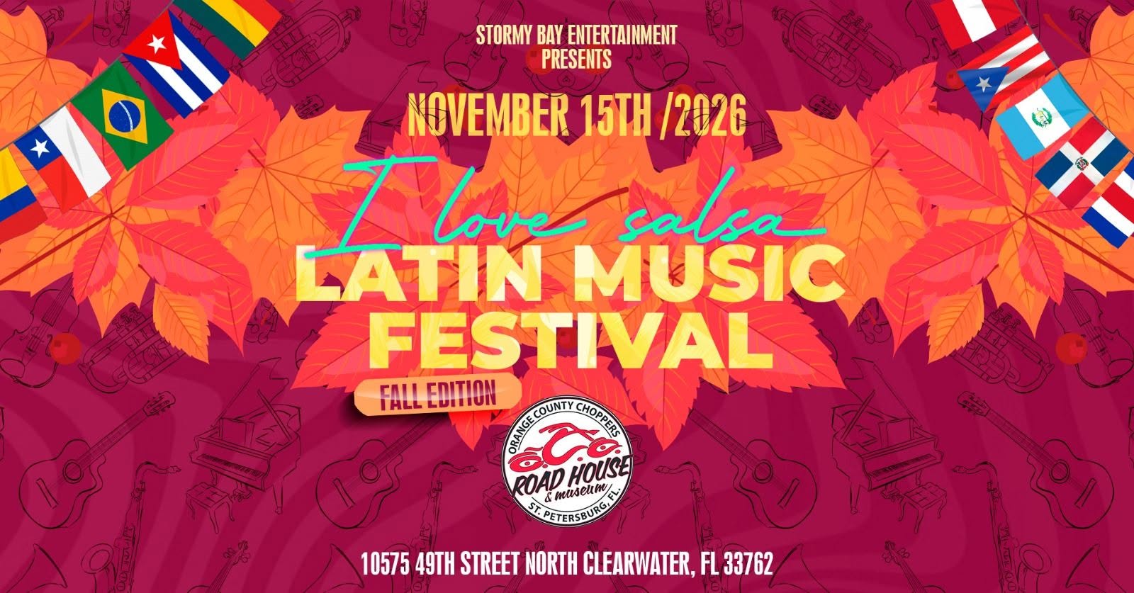 "I Love Salsa" Latin Music Festival at OCC Roadhouse & Museum