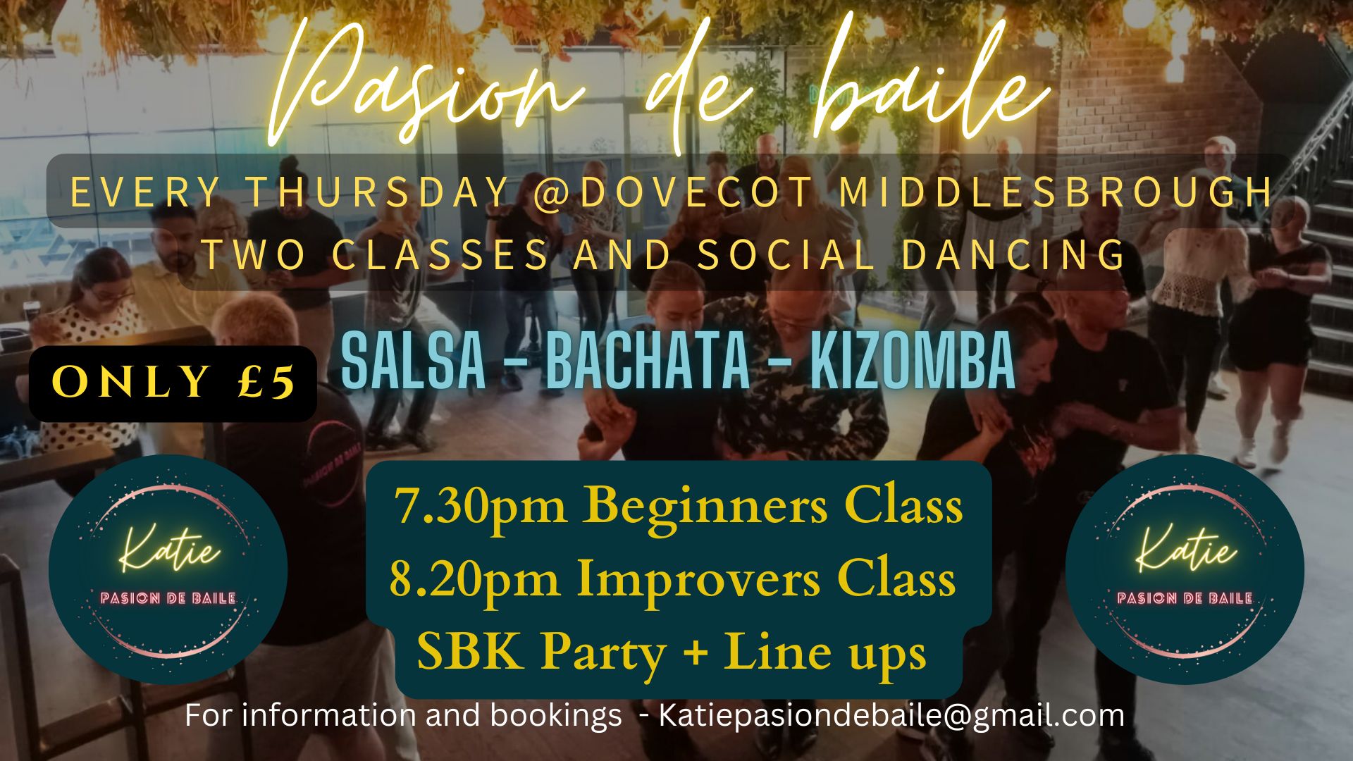 ✨️Latin dance classes, Every Thursday - Middlesbrough🔥