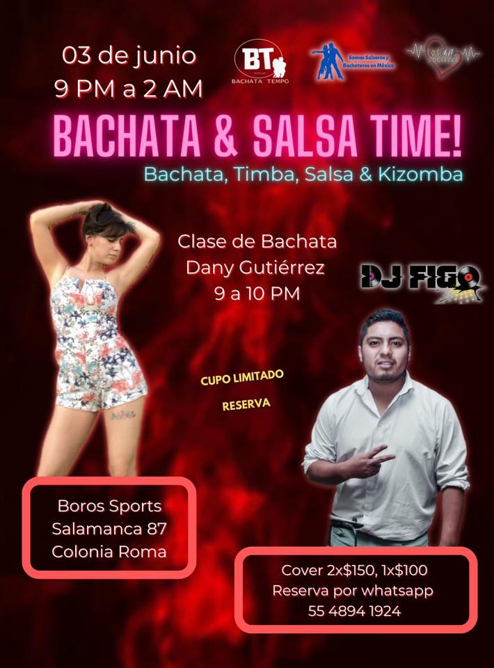 BACHATA & SALSA TIME!