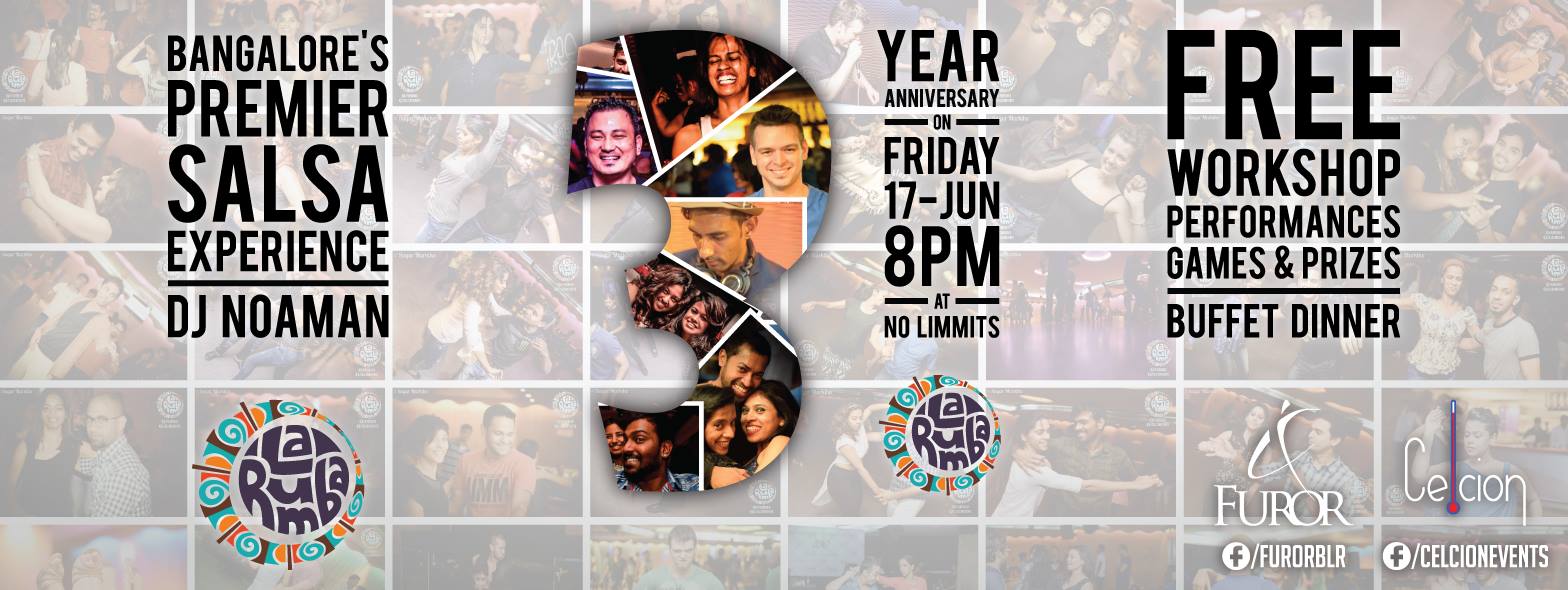 La Rumba - 3 Year Anniversary, 17-Jun