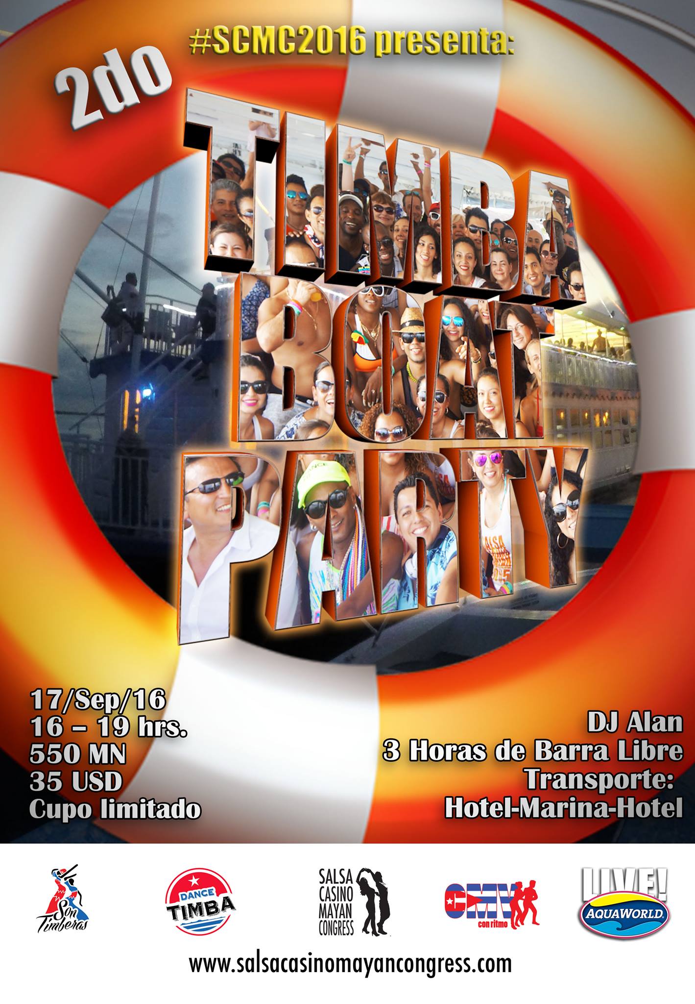 Timba Boat Party SCMC 2016