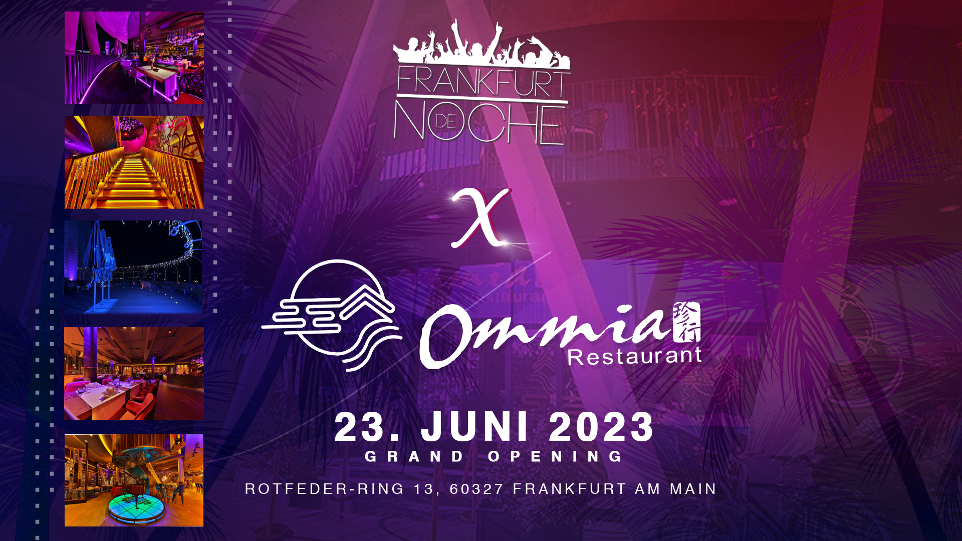 Frankfurt de Noche x Ommia (Rooftop Edition)
