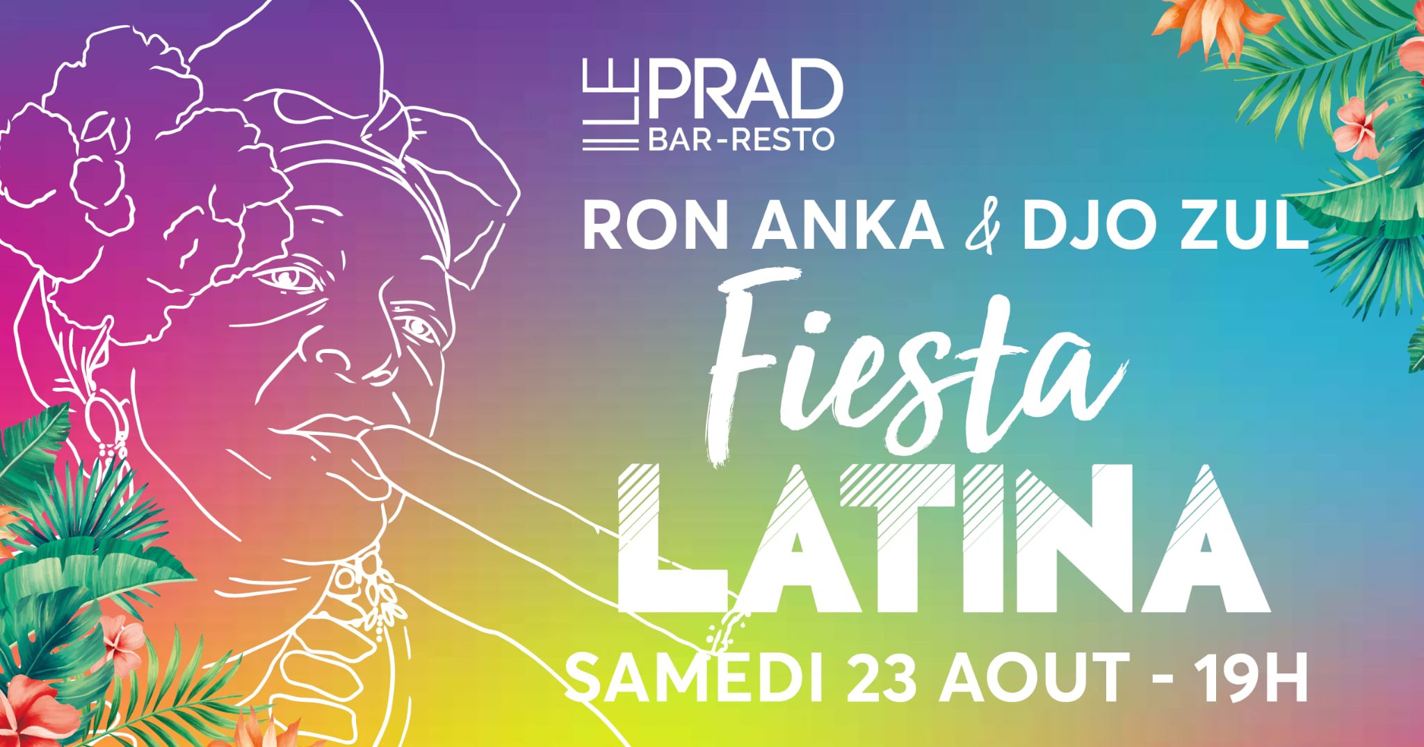 Fiesta Latina avec Djo Zul & Dj Ron Anka @ Le PRAD