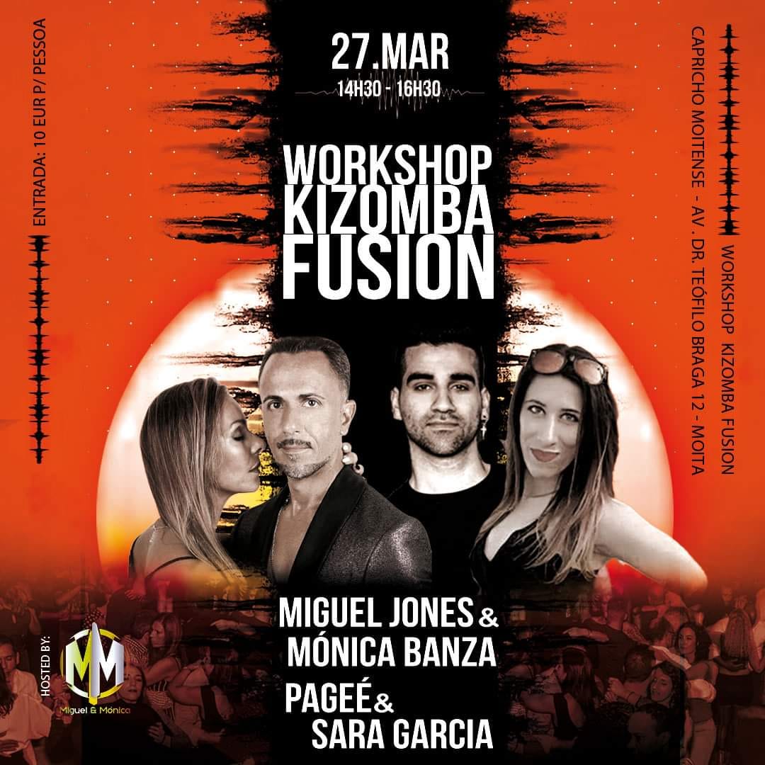 Urban Kiz & Kizomba Fusion Workshop ft. Pagee & Sara Garcia Miguel Jones & Monica Banza