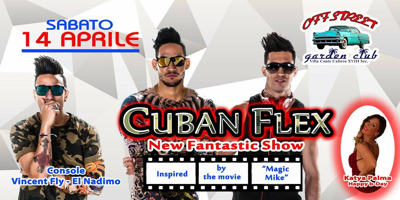 ★ Sab. 14 Party Night Guantanamera Cuban Flex Off Street ★