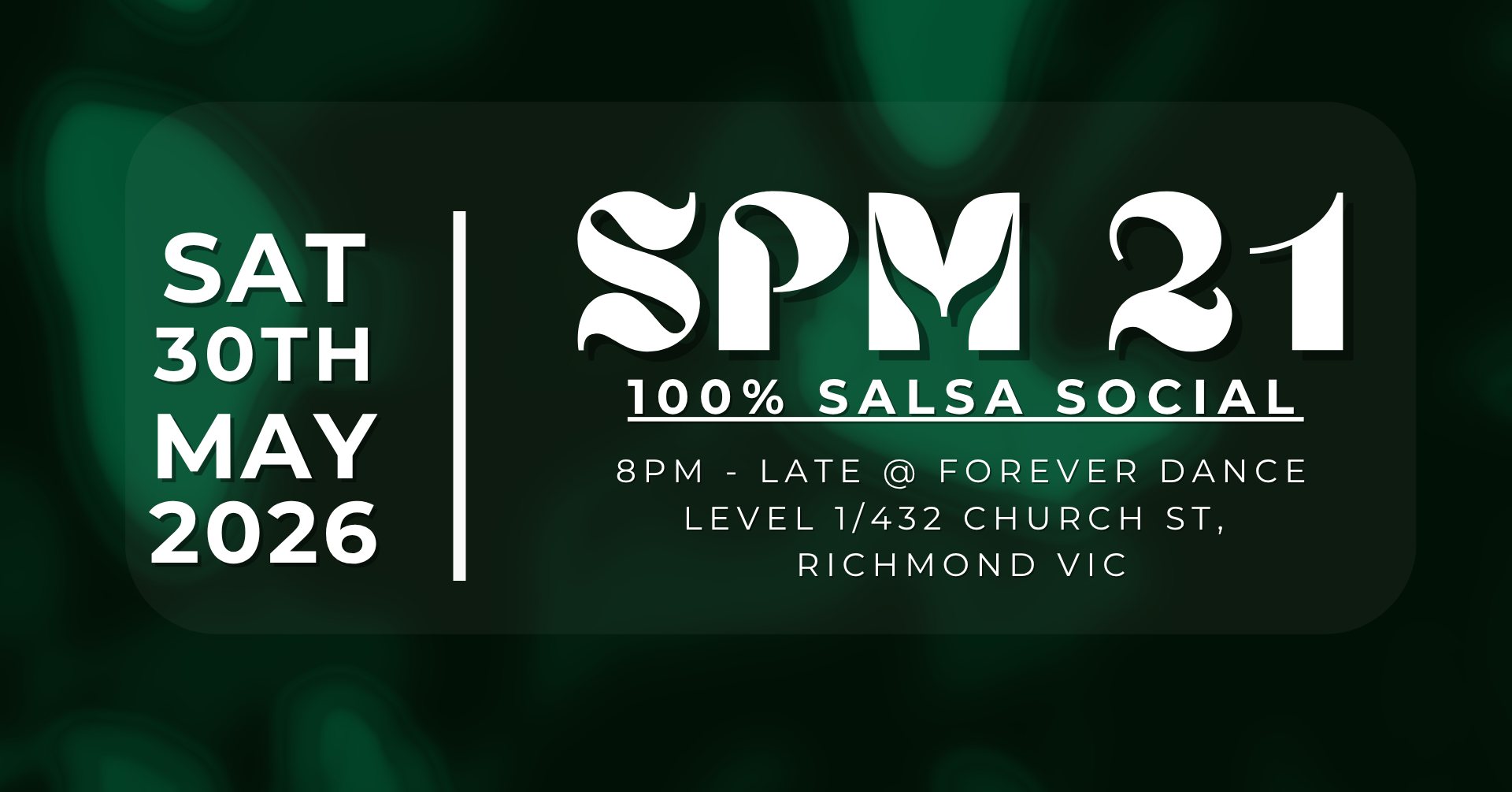 SPM 21: 100% Salsa Social May