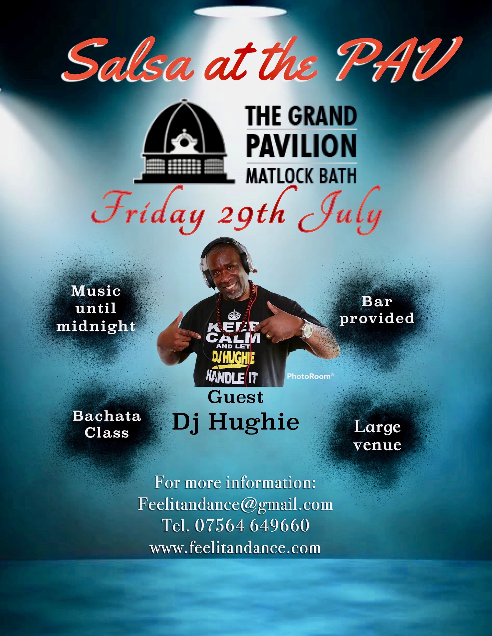 Salsa At The Pav Friday 29th July