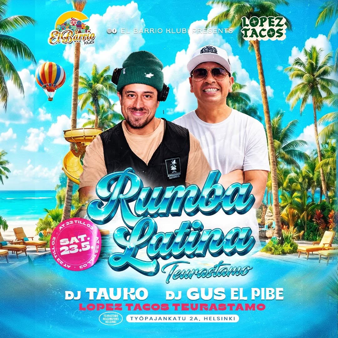 Rumba Latina Teurastamo - DJ Tauko & DJ Gus