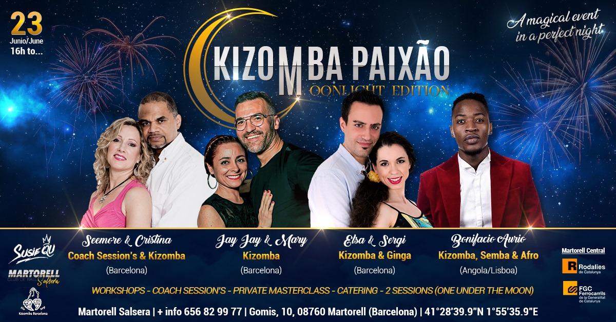 Kizomba Paixão Moonlight Edition