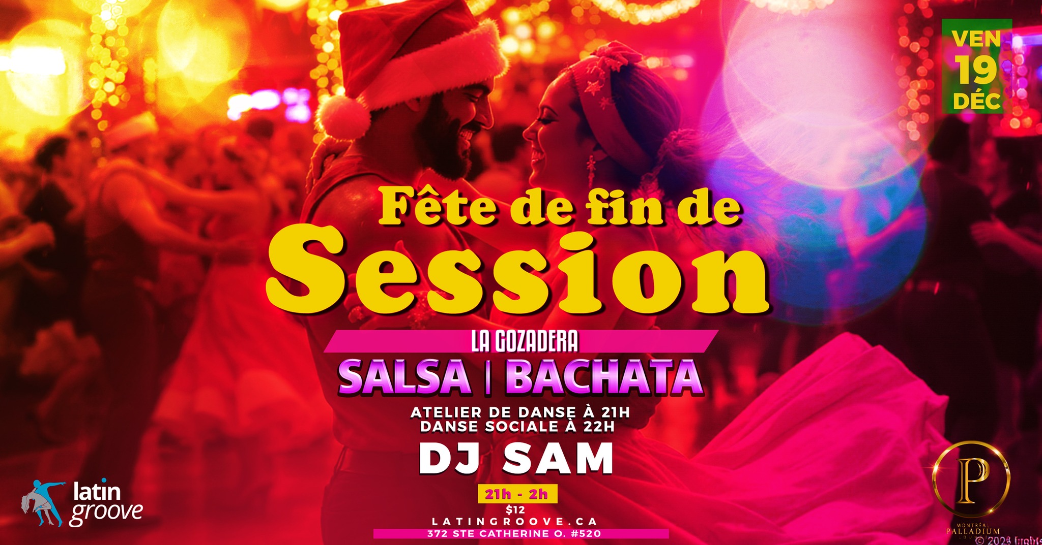 La Gozadera soirée de danse salsa - Bachata