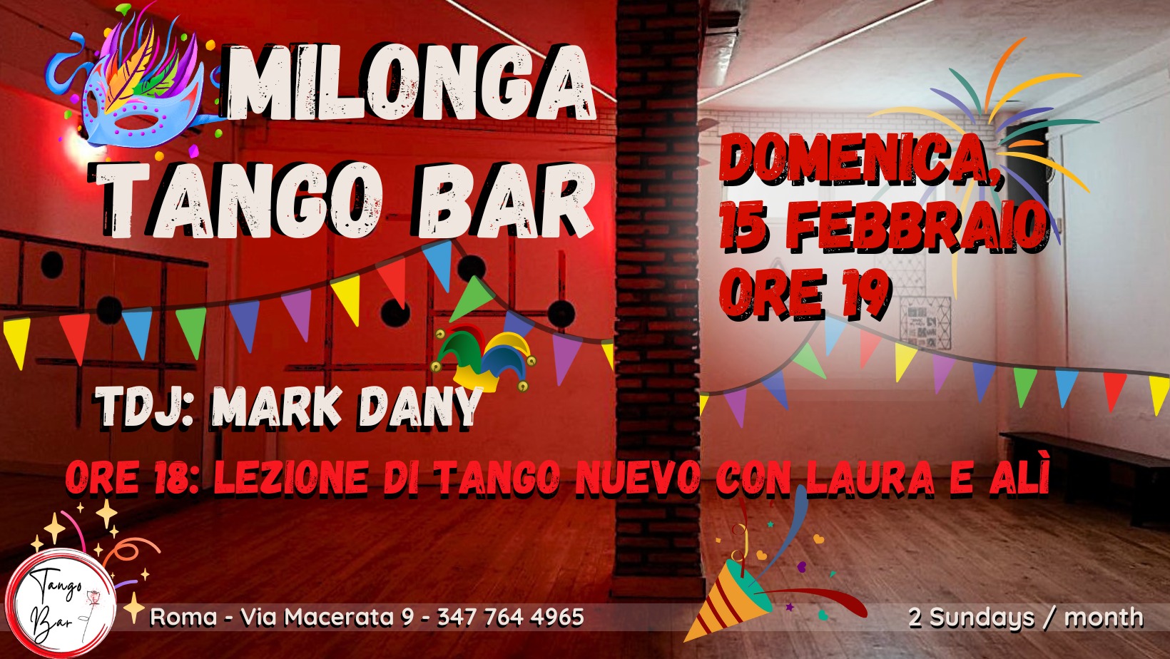MILONGA TANGO BAR - Ed. Carnevale - TDJ Mark Dany