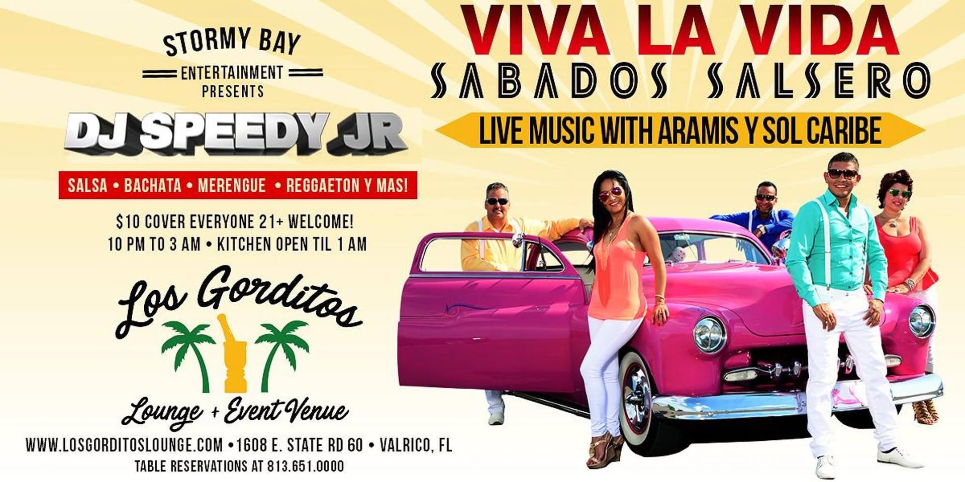 Sabados Salseros w Aramis y Sol Caribe