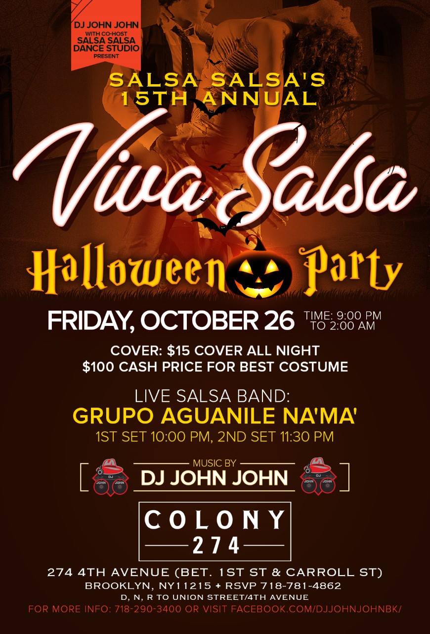 Salsa Salsa’s 15th Annual Halloween Party