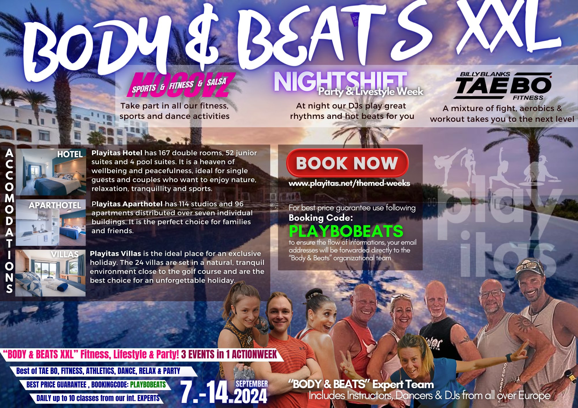 BODY & BEATS XXL "Fitness, Lifestyle & Party Week"