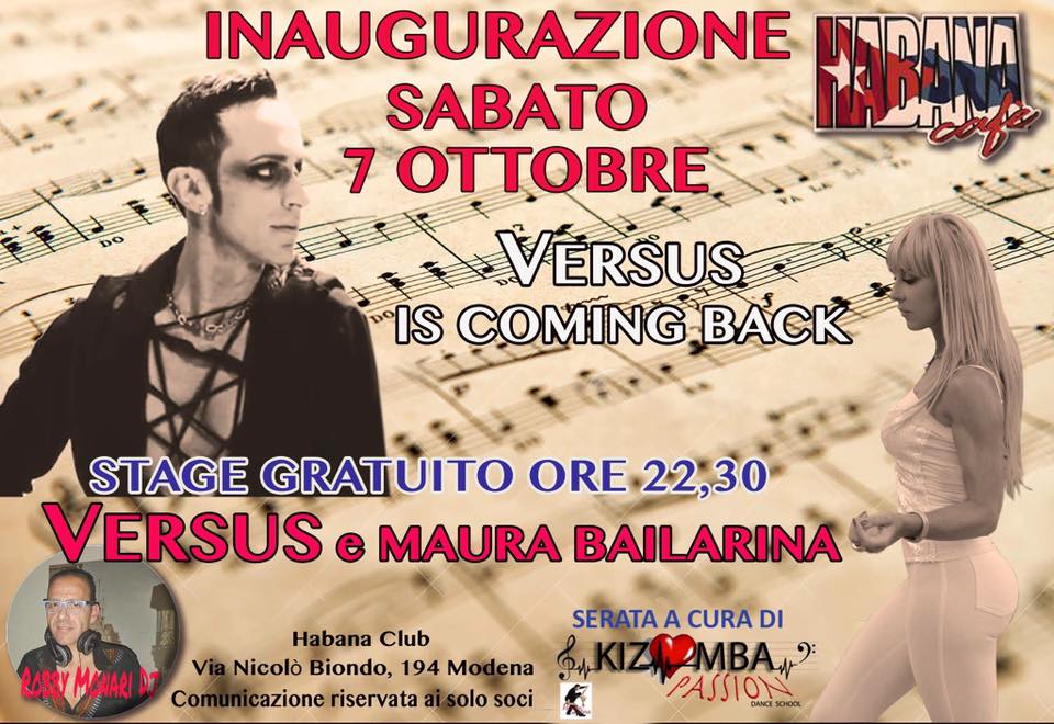 RIPARTE LA KIZOMBA ALL'HABANA CAFÈ