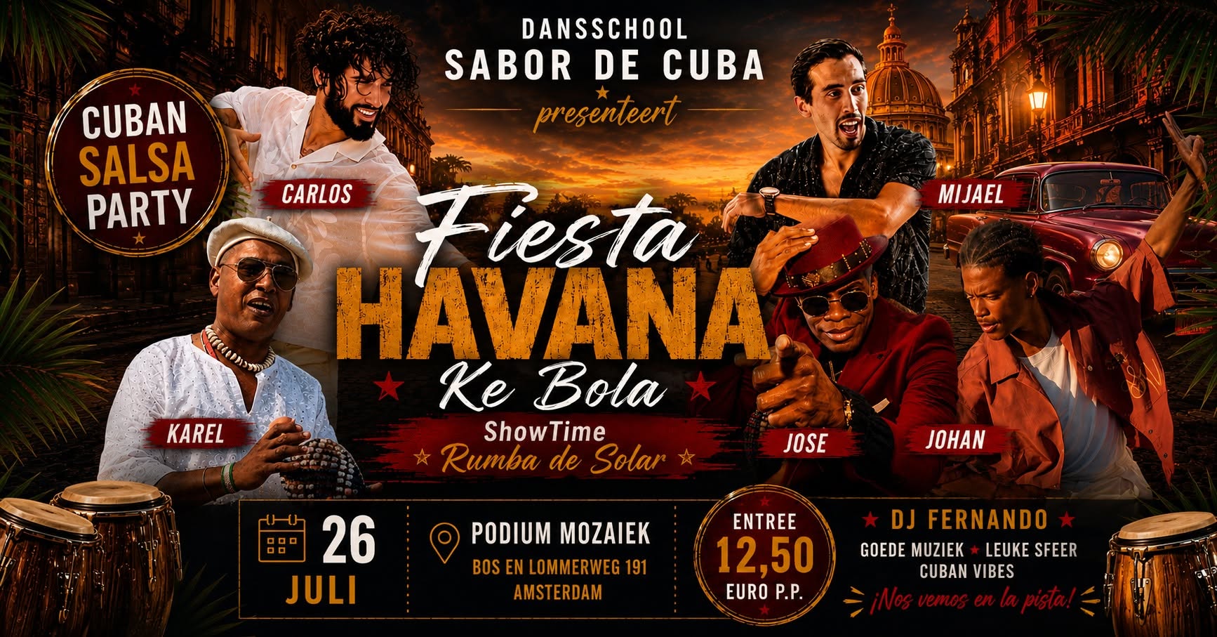 Fiesta Havana Ke Bola in Amsterdam