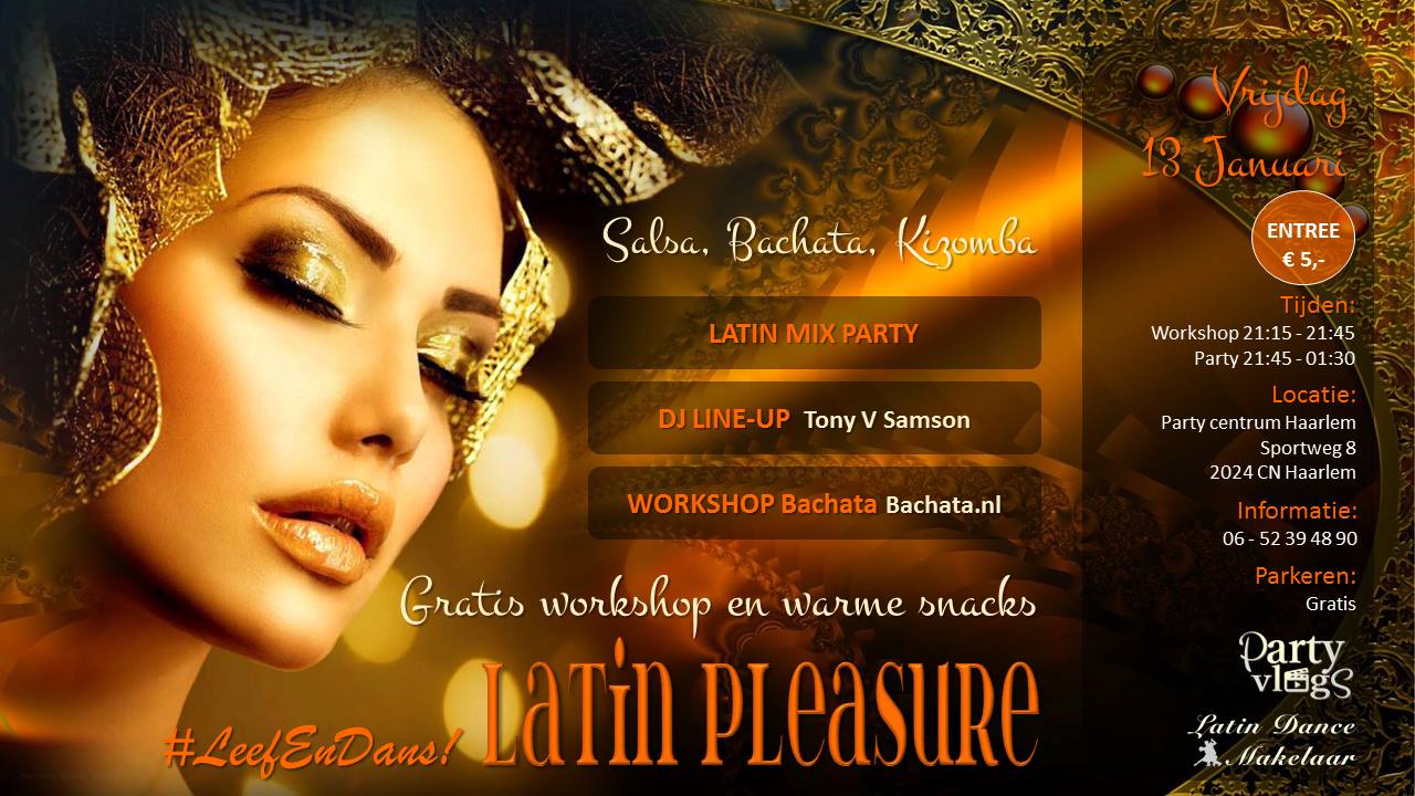 Latin Pleasure "if you must dance"