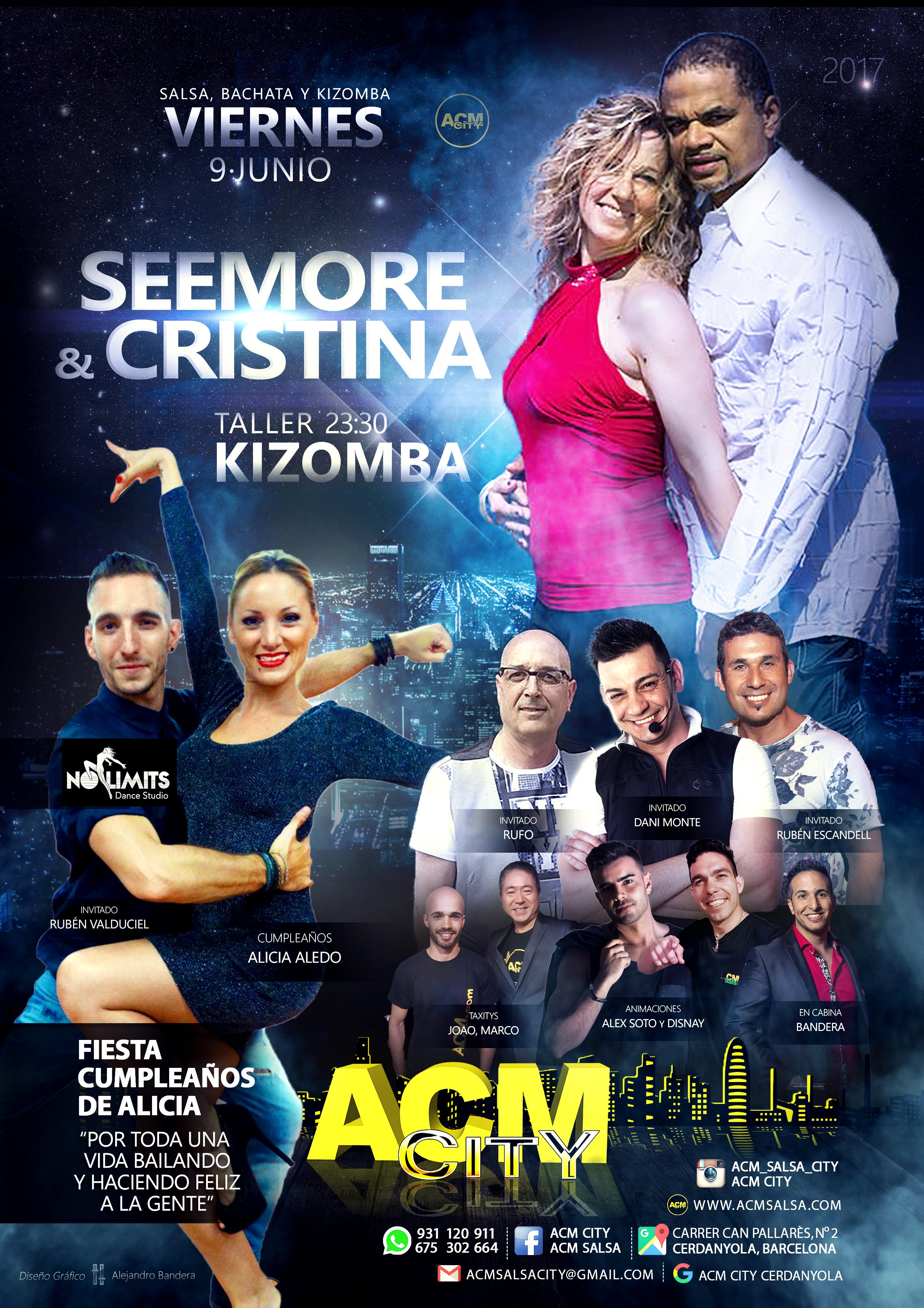 Viernes, 9 de Junio en ACM CitY