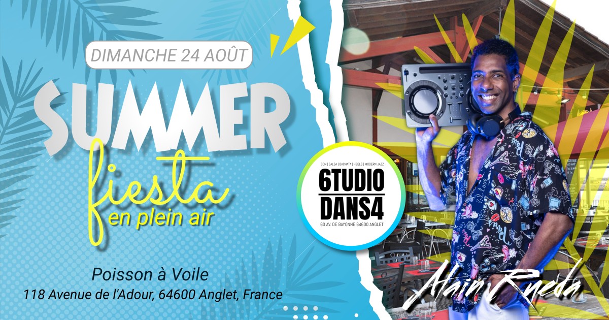 FIESTA EN PLEIN AIR SALSA - BACHATA ET PLUS