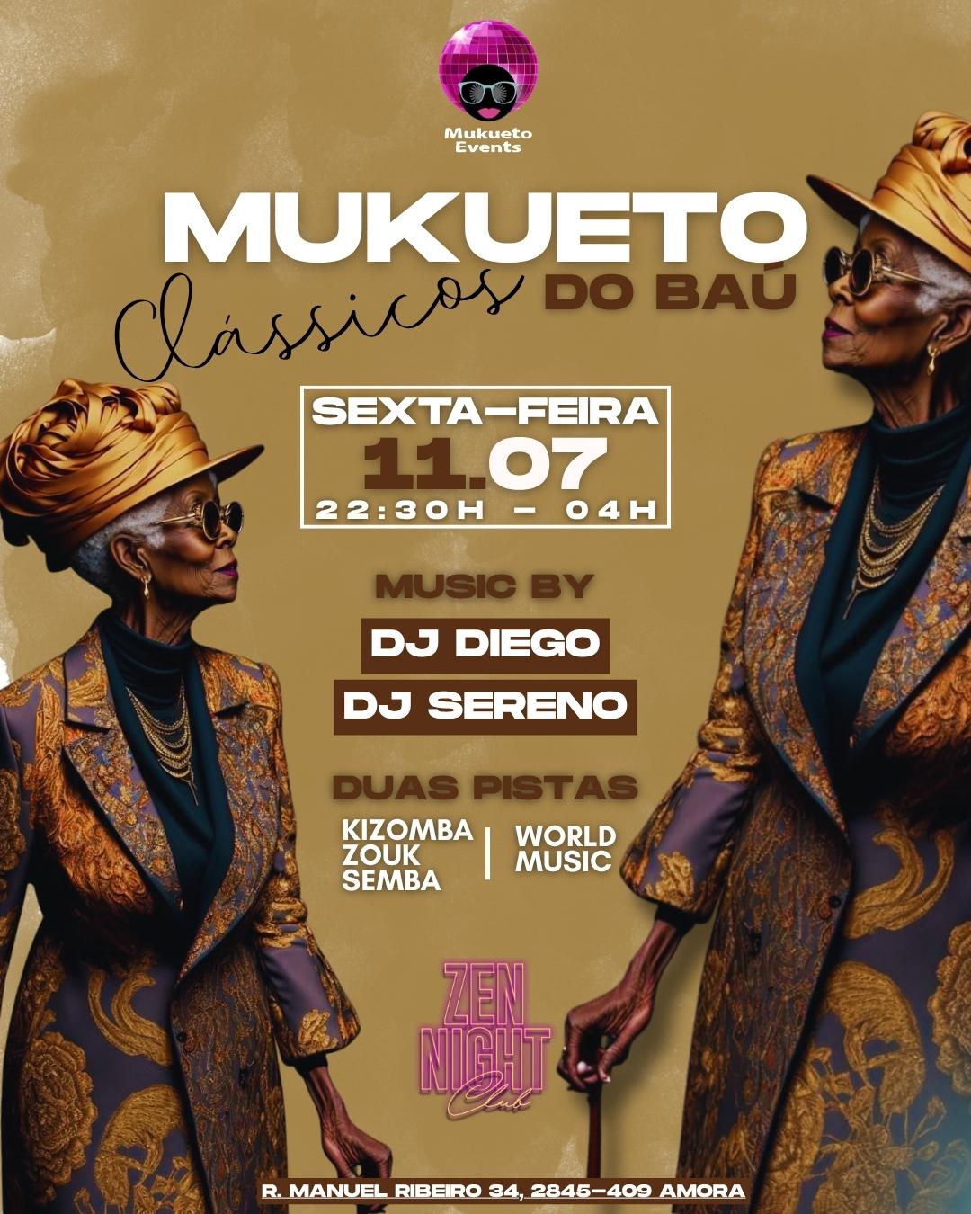 🎉 MUKUETO CLÁSSICOS DO BAÚ 🎉 🗓 Sexta-feira, 11 de Julho