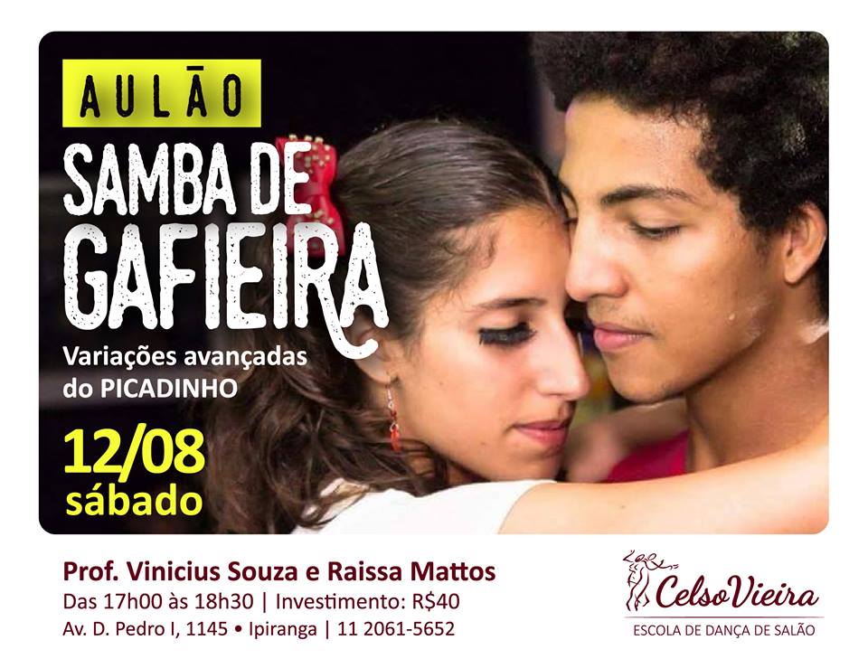 Aulão especial de Samba de Gafieira