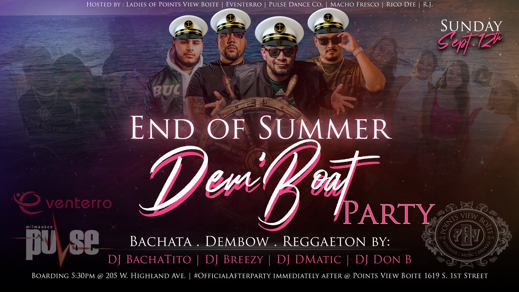 End Of Summer Dem'BOAT Party