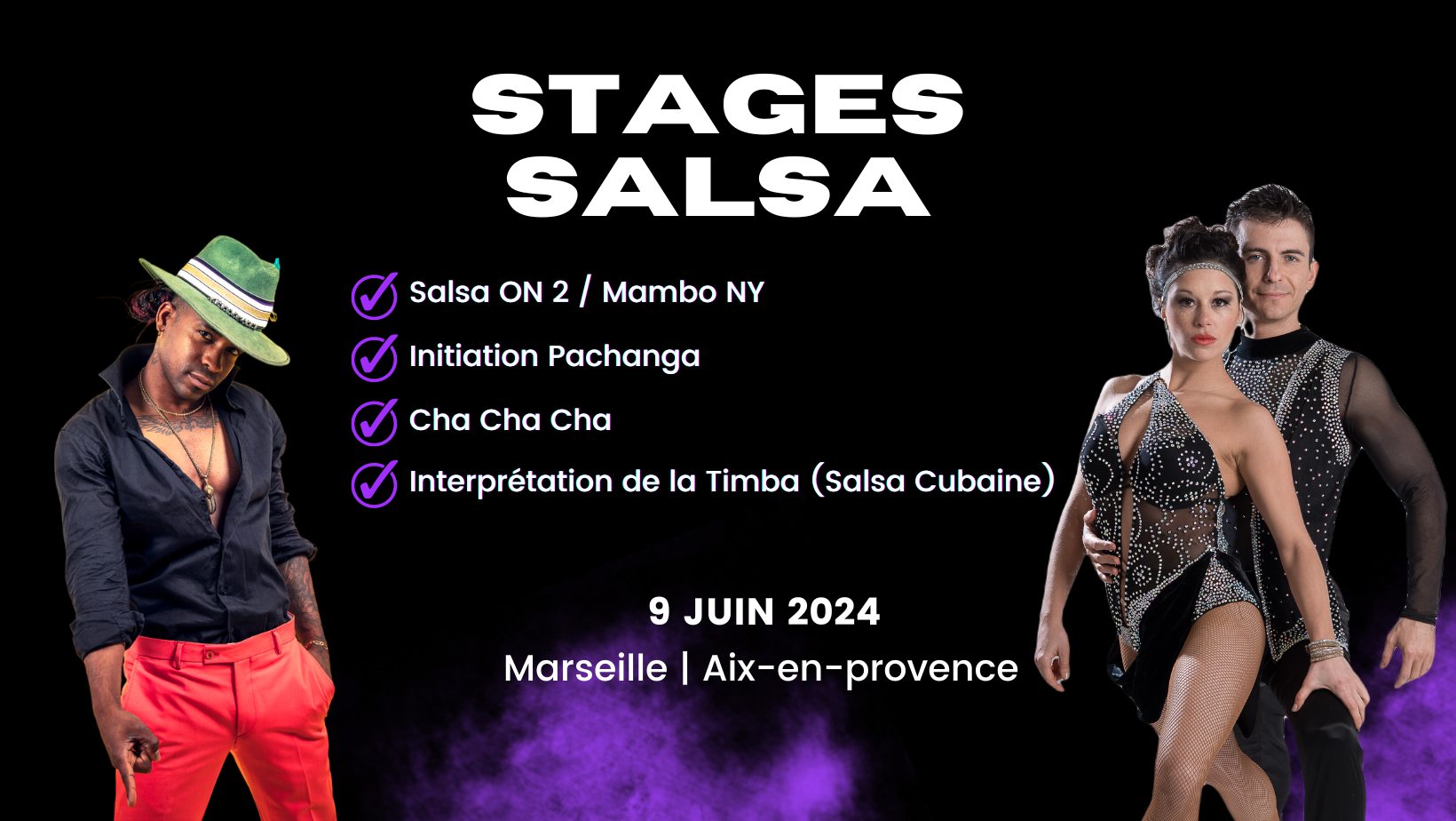 Stages Salsa ON 2 + Pachanga + Cha Cha Cha + Timba